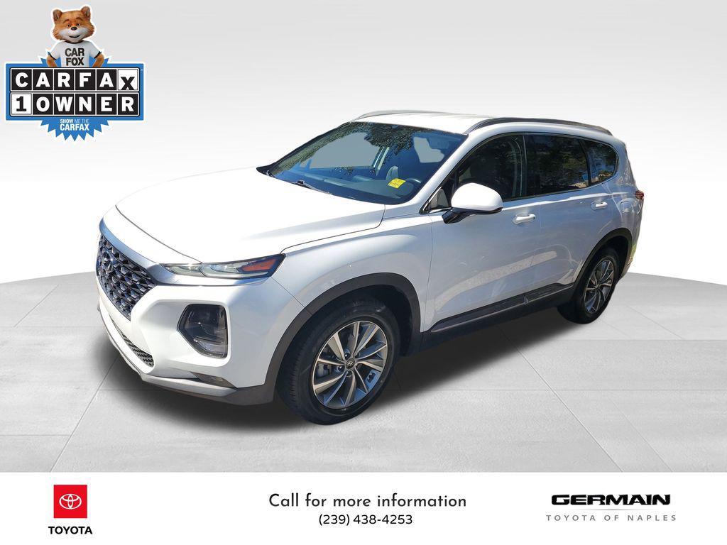 used 2019 Hyundai Santa Fe car, priced at $14,690