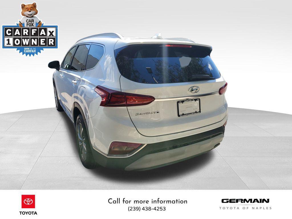 used 2019 Hyundai Santa Fe car, priced at $14,690