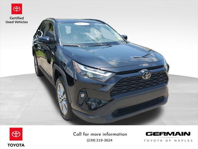 used 2022 Toyota RAV4 car, priced at $28,466