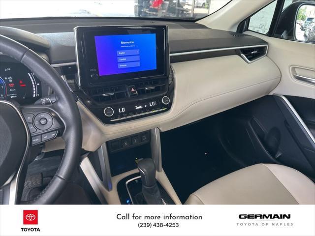 used 2023 Toyota Corolla Cross car, priced at $27,950