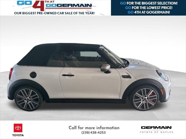 used 2024 MINI Convertible car, priced at $28,950