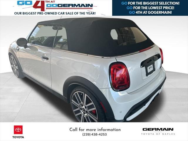 used 2024 MINI Convertible car, priced at $28,950