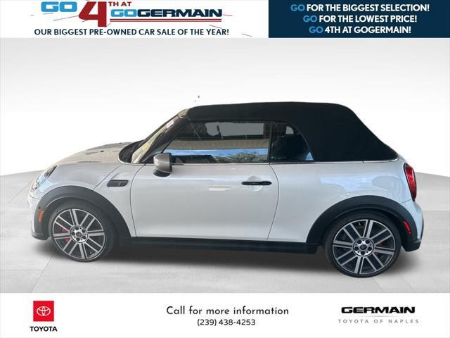 used 2024 MINI Convertible car, priced at $28,950