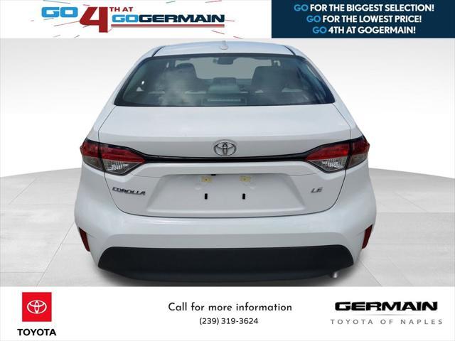 new 2025 Toyota Corolla car, priced at $23,918