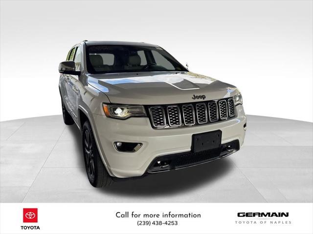 used 2017 Jeep Grand Cherokee car, priced at $19,772