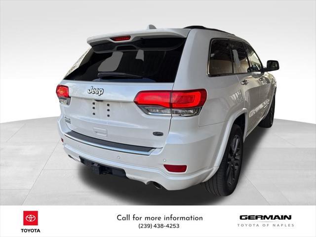 used 2017 Jeep Grand Cherokee car, priced at $19,772