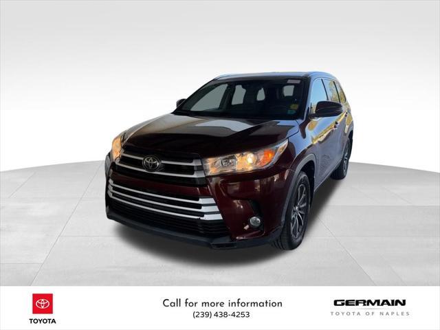 used 2019 Toyota Highlander car, priced at $25,553