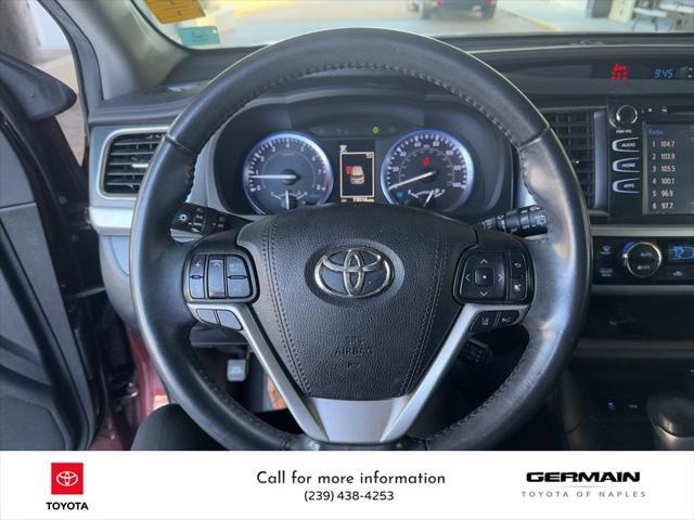 used 2019 Toyota Highlander car, priced at $25,553