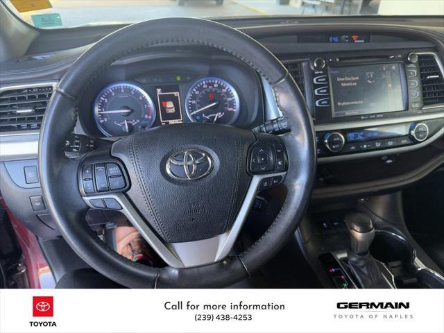 used 2019 Toyota Highlander car, priced at $25,553