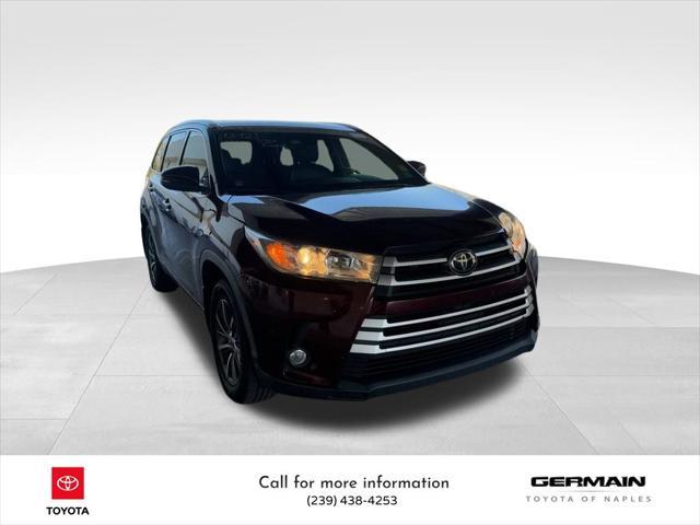 used 2019 Toyota Highlander car, priced at $25,553