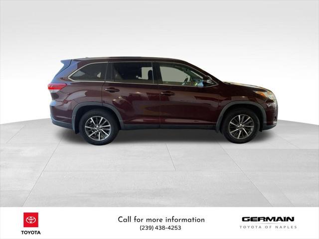 used 2019 Toyota Highlander car, priced at $25,553