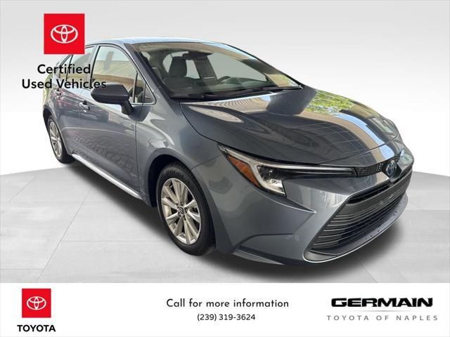used 2024 Toyota Corolla Hybrid car, priced at $22,552