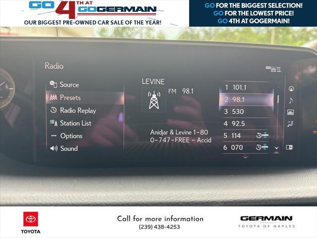 used 2021 Lexus ES 250 car, priced at $31,552