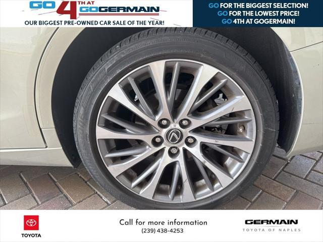 used 2021 Lexus ES 250 car, priced at $31,552