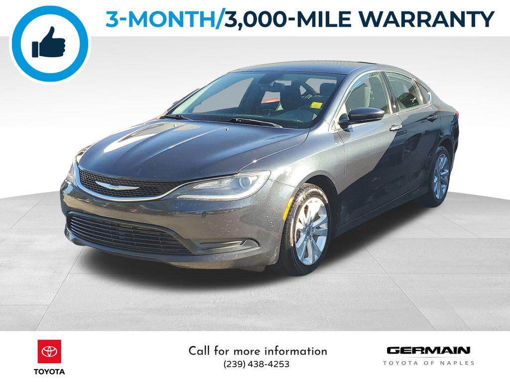 used 2017 Chrysler 200 car, priced at $10,552