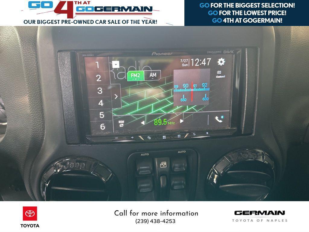 used 2014 Jeep Wrangler Unlimited car, priced at $18,986