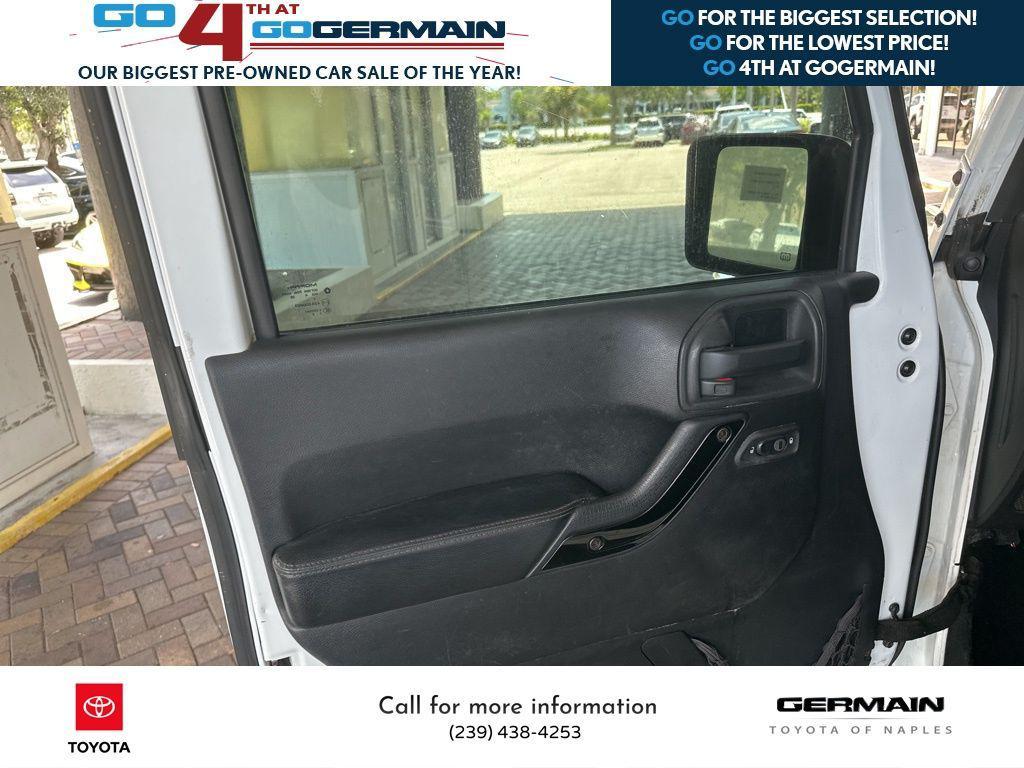 used 2014 Jeep Wrangler Unlimited car, priced at $18,986