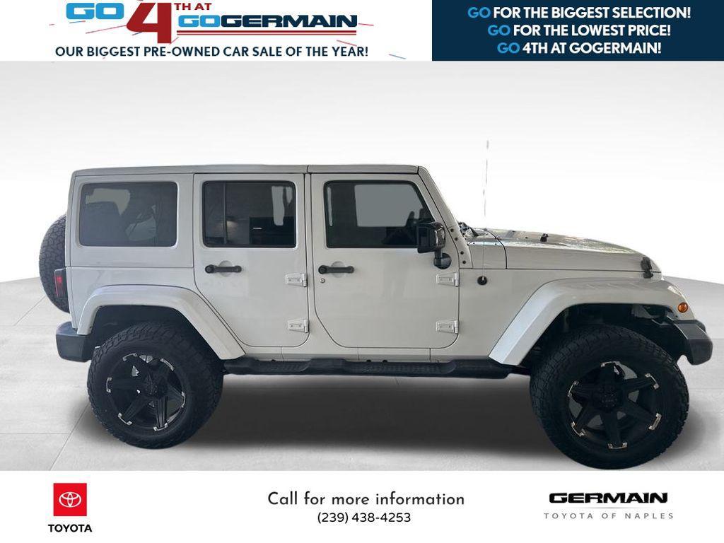 used 2014 Jeep Wrangler Unlimited car, priced at $18,986