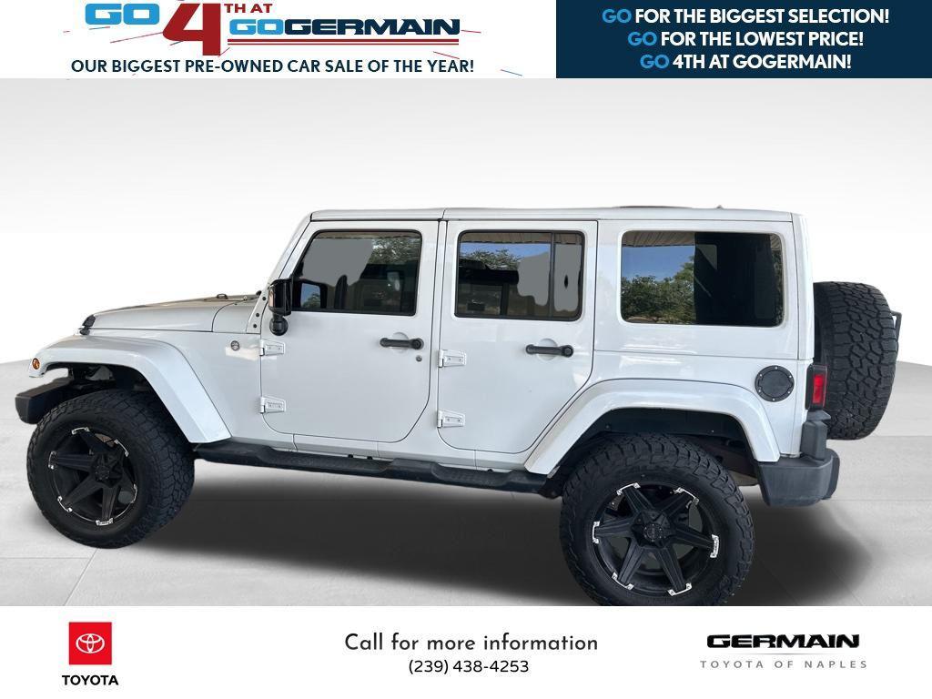 used 2014 Jeep Wrangler Unlimited car, priced at $18,986