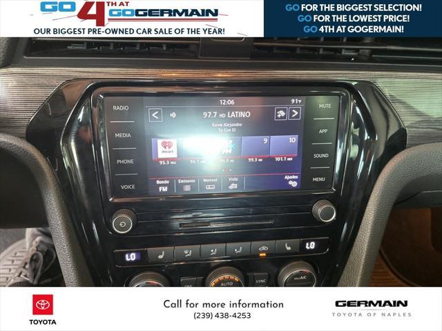 used 2020 Volkswagen Passat car, priced at $13,993