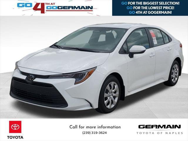 new 2025 Toyota Corolla car, priced at $23,842