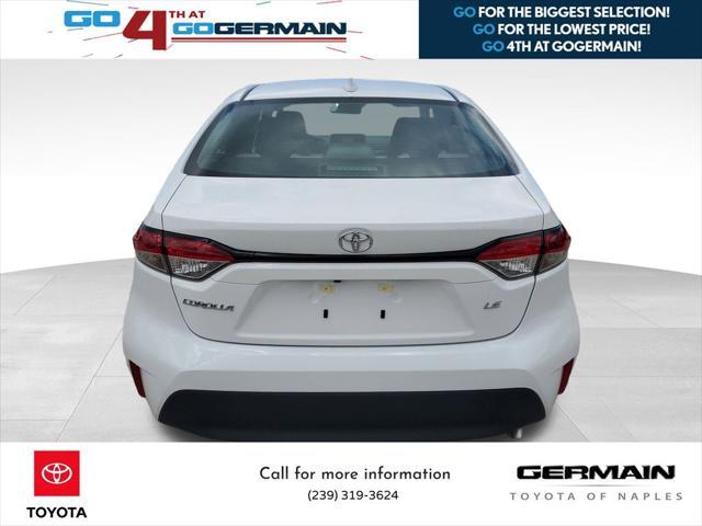 new 2025 Toyota Corolla car, priced at $23,842