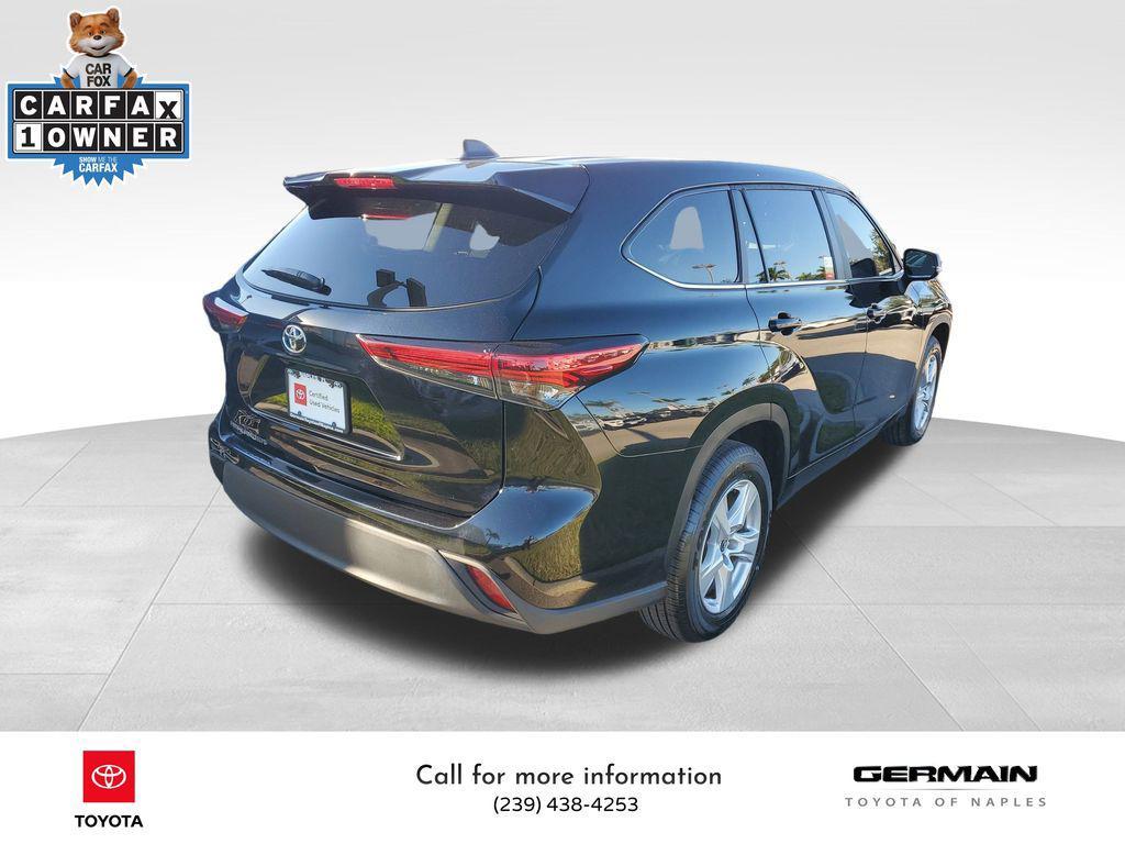used 2023 Toyota Highlander car, priced at $29,552