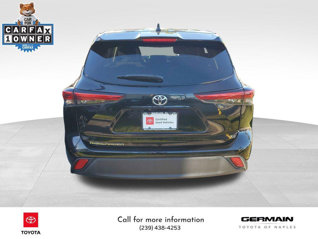 used 2023 Toyota Highlander car, priced at $29,552