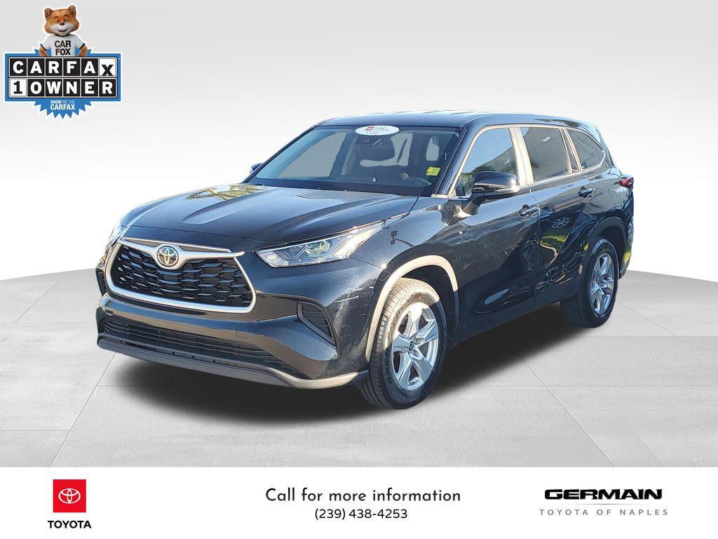 used 2023 Toyota Highlander car, priced at $29,552