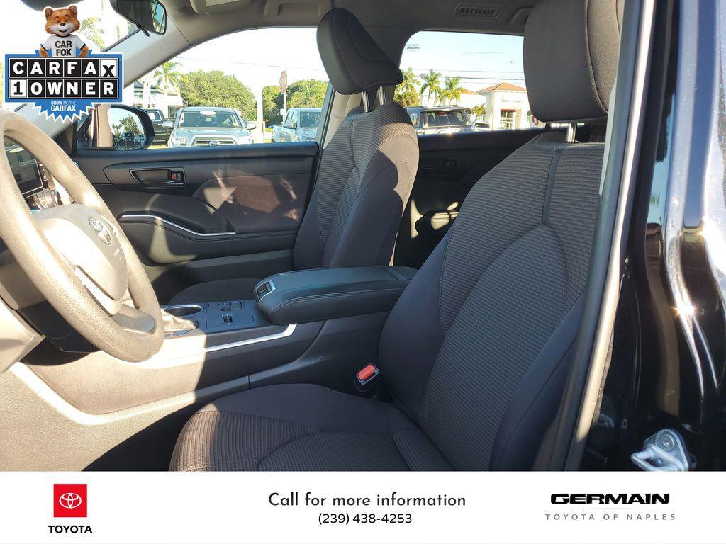 used 2023 Toyota Highlander car, priced at $29,552