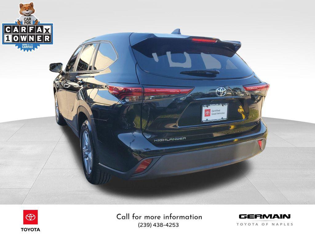 used 2023 Toyota Highlander car, priced at $29,552
