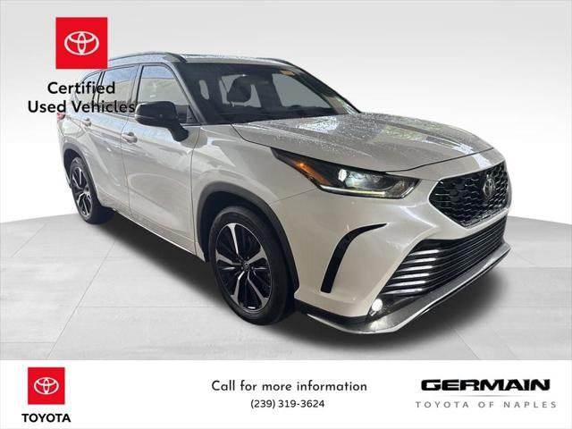 used 2021 Toyota Highlander car, priced at $32,986