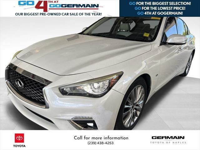 used 2019 INFINITI Q50 car, priced at $15,000
