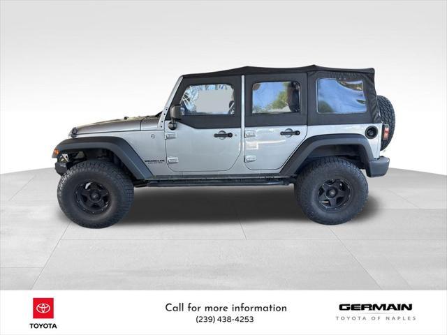 used 2014 Jeep Wrangler Unlimited car, priced at $16,986