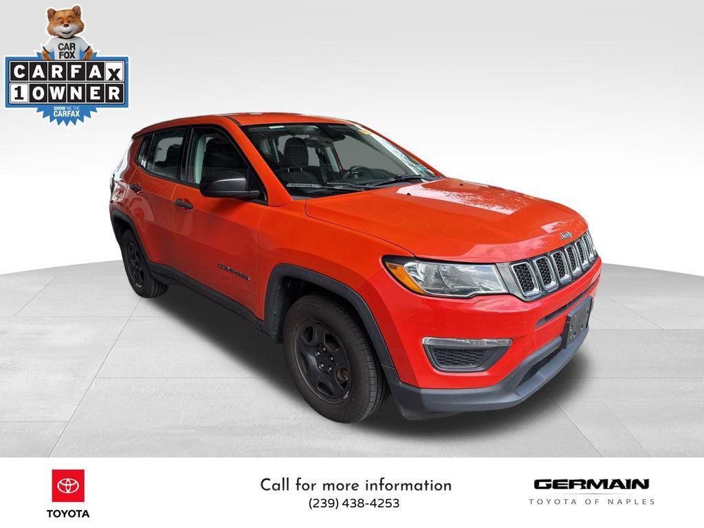 used 2018 Jeep Compass car, priced at $14,986