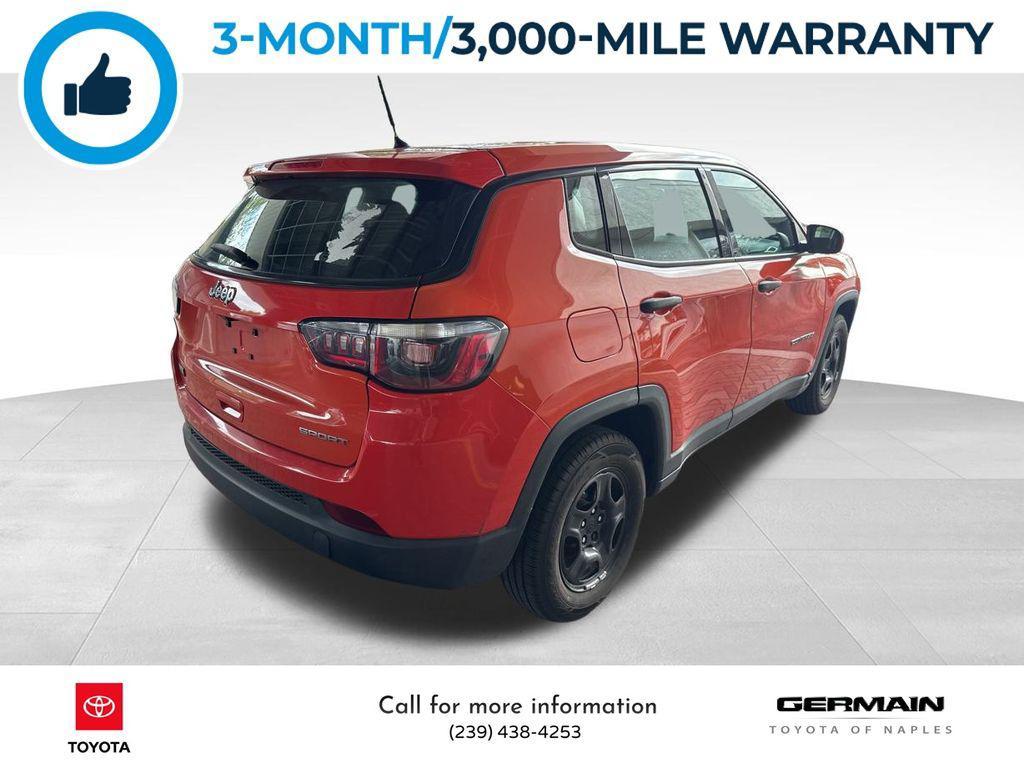 used 2018 Jeep Compass car, priced at $13,552