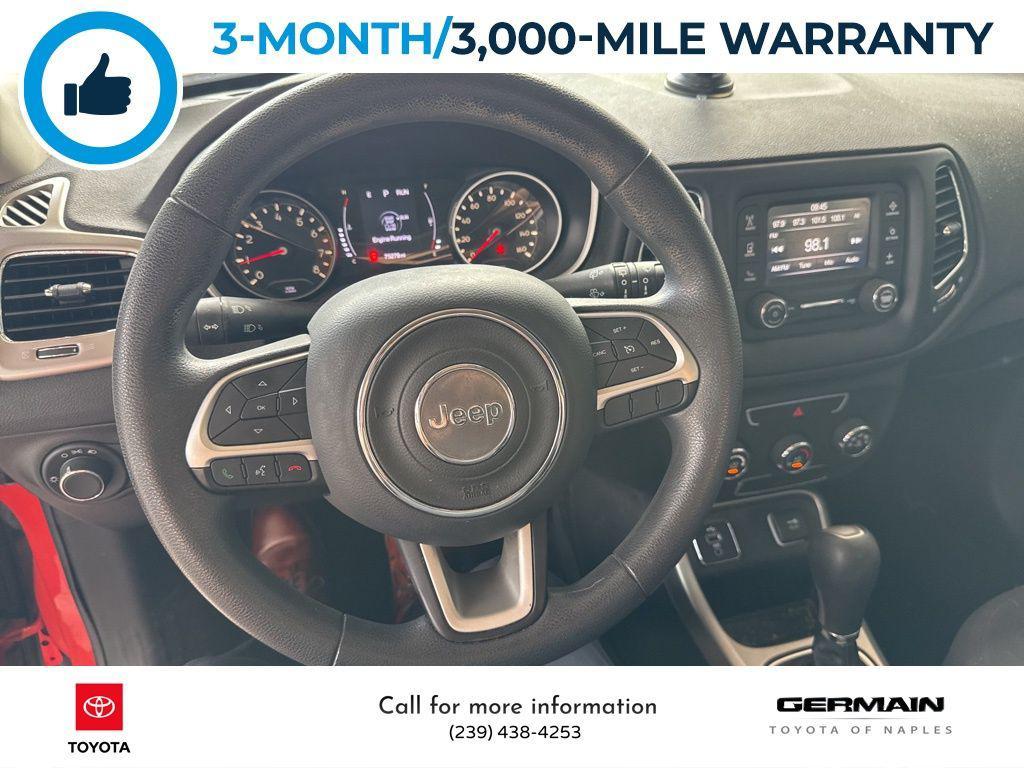 used 2018 Jeep Compass car, priced at $13,552