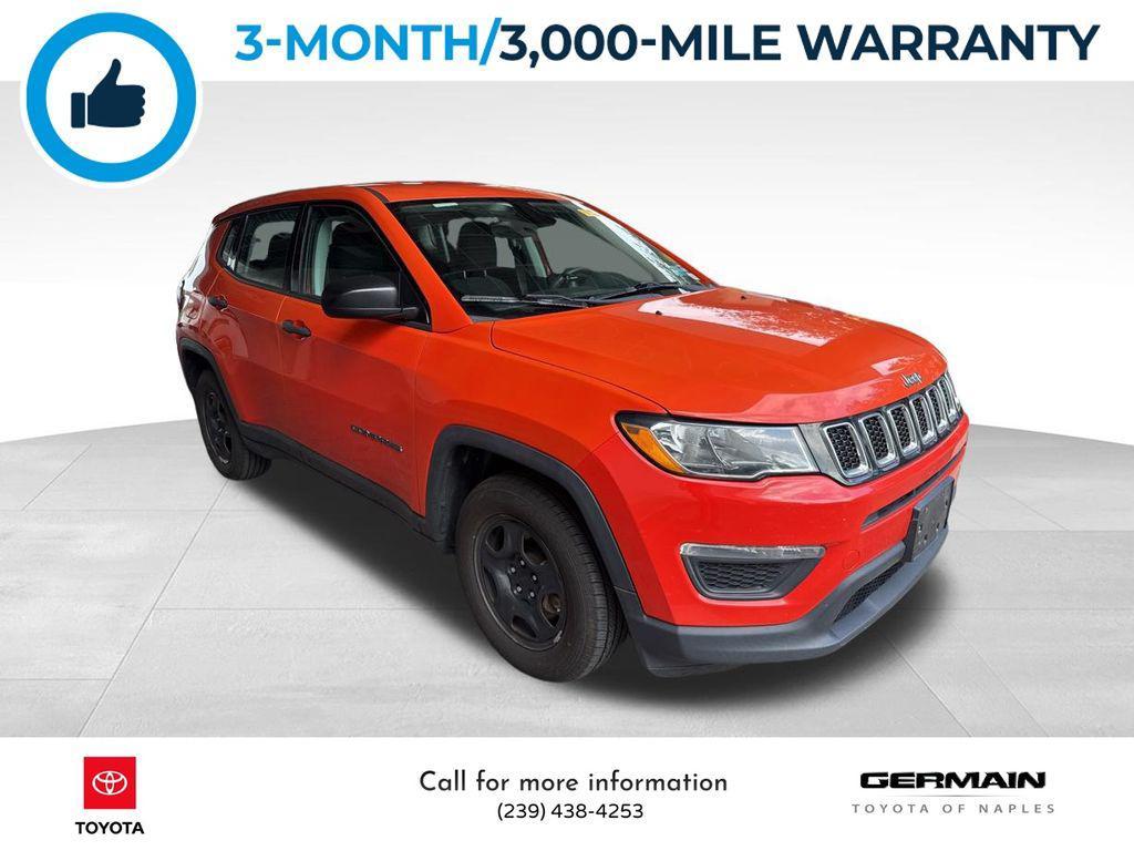 used 2018 Jeep Compass car, priced at $13,552
