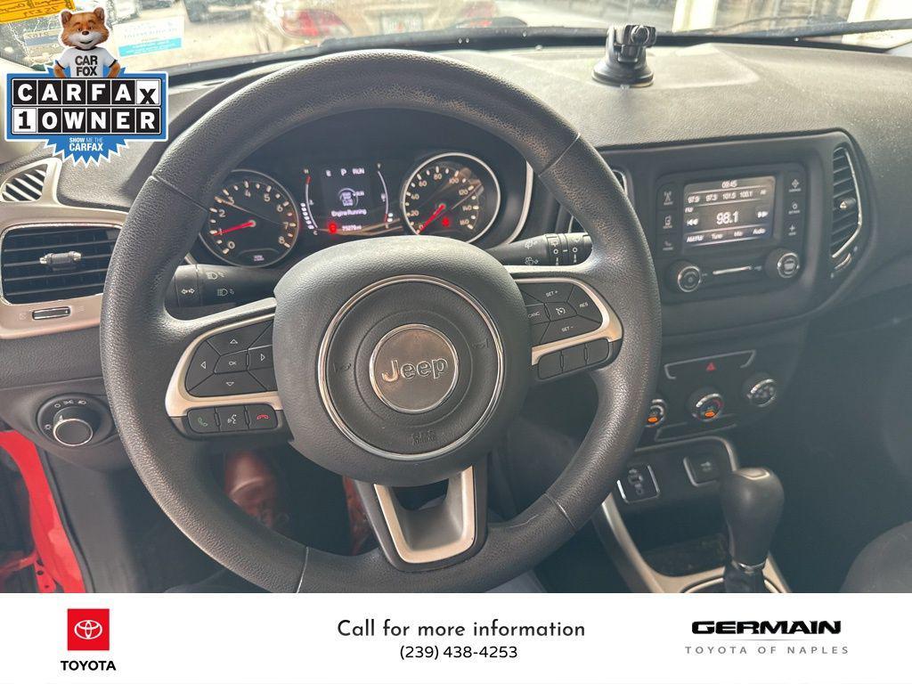 used 2018 Jeep Compass car, priced at $14,986