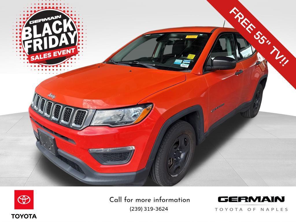 used 2018 Jeep Compass car, priced at $12,855