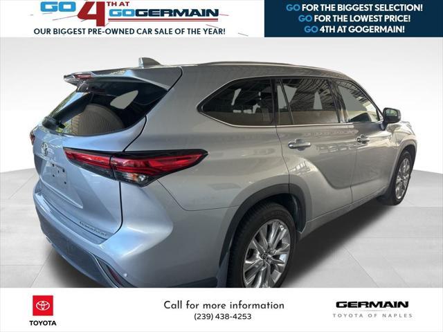 used 2020 Toyota Highlander car, priced at $27,693