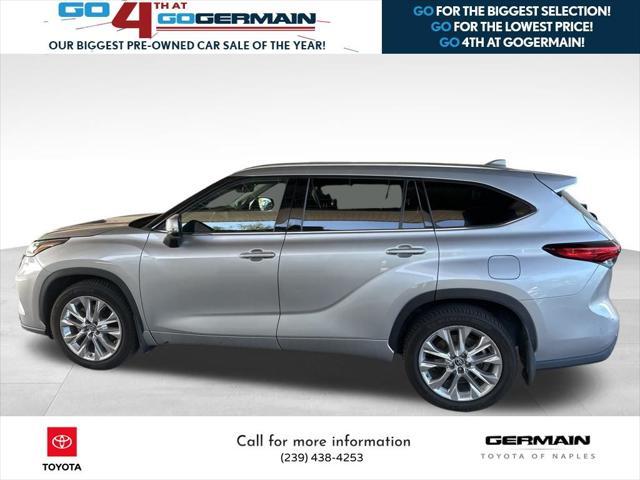 used 2020 Toyota Highlander car, priced at $27,693