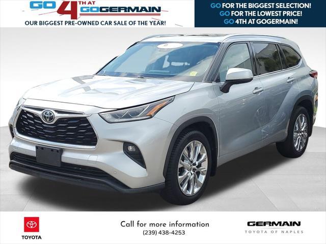 used 2020 Toyota Highlander car, priced at $26,944