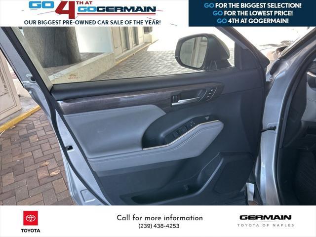 used 2020 Toyota Highlander car, priced at $27,693