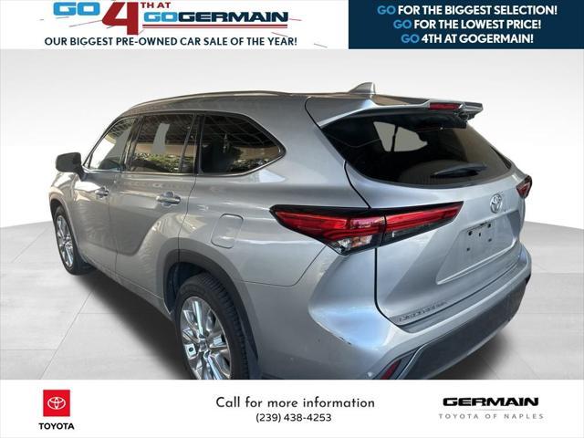 used 2020 Toyota Highlander car, priced at $27,693