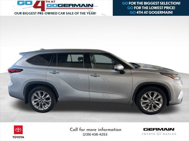 used 2020 Toyota Highlander car, priced at $27,693
