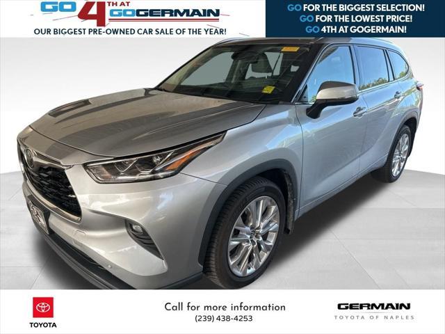 used 2020 Toyota Highlander car, priced at $27,693