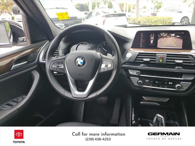 used 2021 BMW X3 car, priced at $21,950