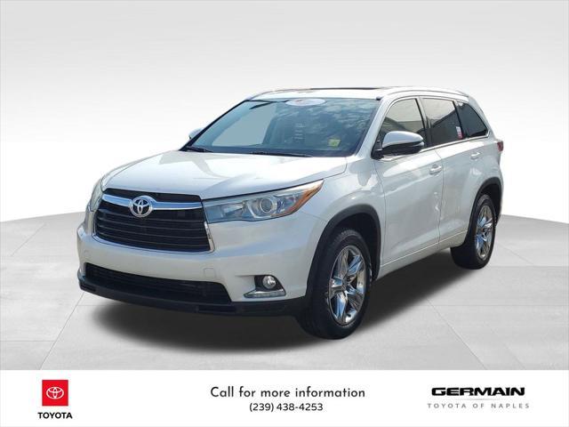 used 2015 Toyota Highlander car, priced at $17,884