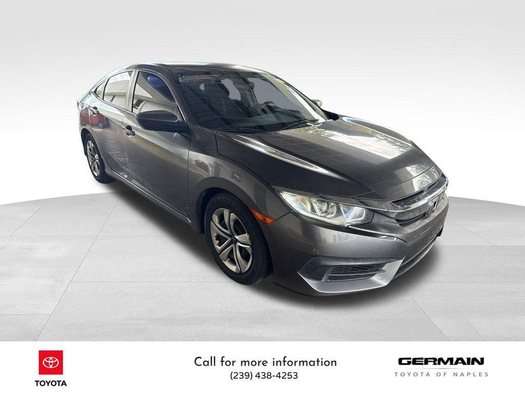 used 2016 Honda Civic car, priced at $13,950